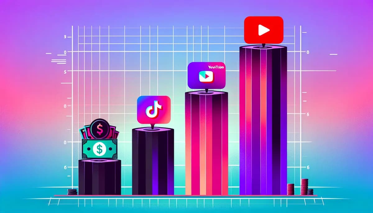 Sammenligning af creator-betaling 2026: TikTok vs YouTube vs Instagram med reelle RPM-data