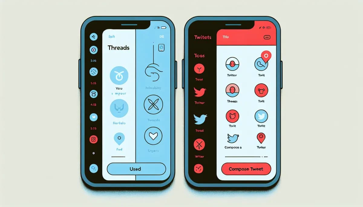 Sammenligning af Threads og Twitter/X for brands i 2026