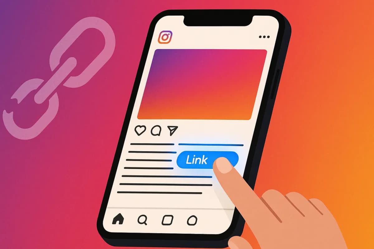 Instagram klikbare links billedtekster 2026 slut på link in bio konvertering trafik klik billedtekst opslag Linktree UTM skabere