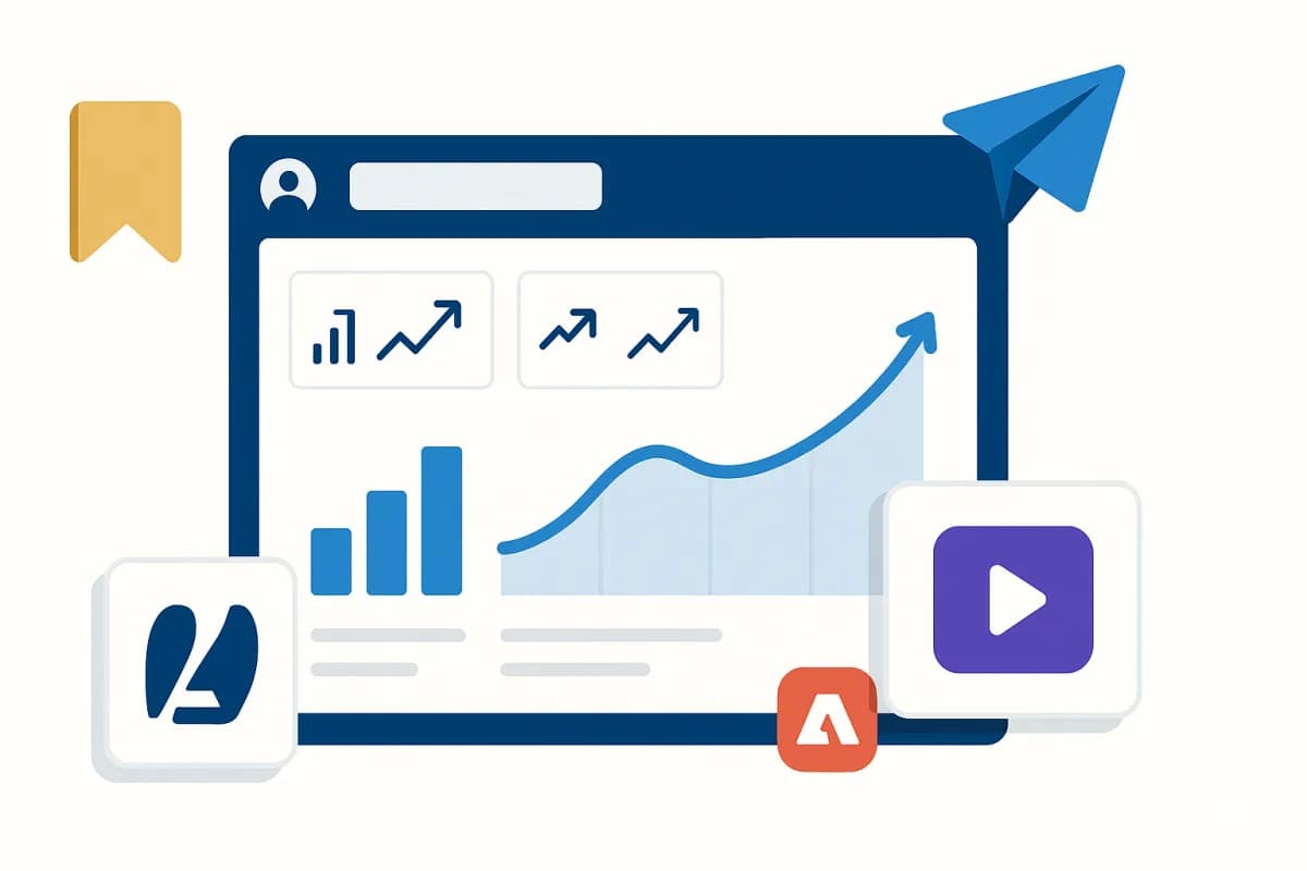 LinkedIn skaberpakke maj 2026 KPI Saves Sends analytics video covers newsletters animationer professionelle annonceringer Adobe Express video ads B2B