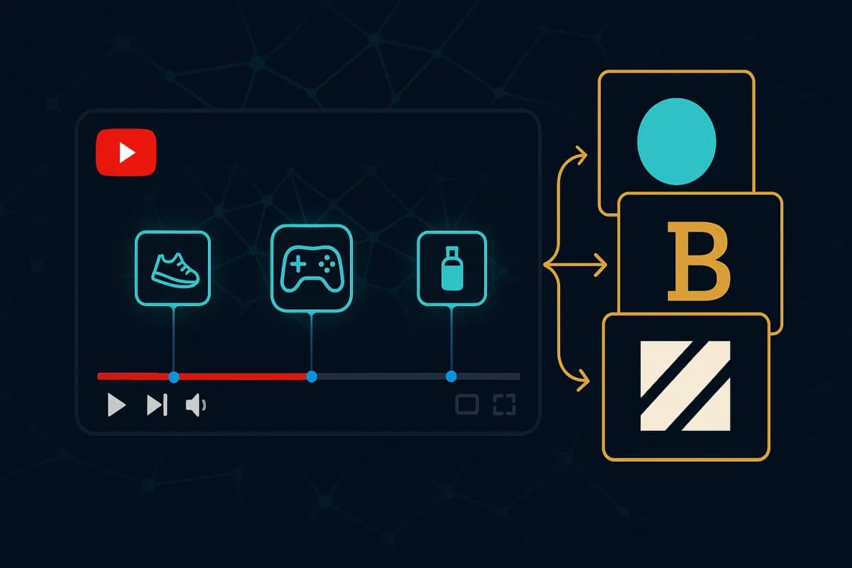YouTube AI auto-tagging produkter dynamiske brand segments 2026 Made On YouTube event creator economy shopping affiliate indtjening monetisering