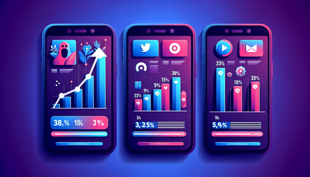 Sammenligning af engagement rates 2026: TikTok 3.70% vs Instagram 0.48% vs Facebook 0.15% — Metricool studie